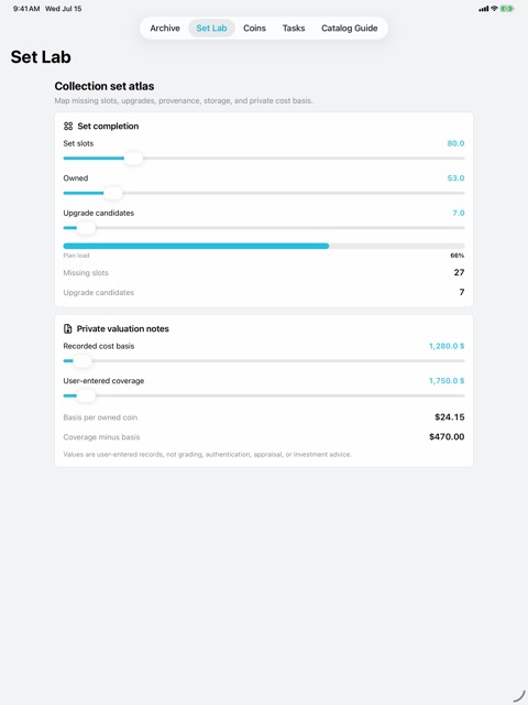 Numiscribe: Coin Archive screenshot 4