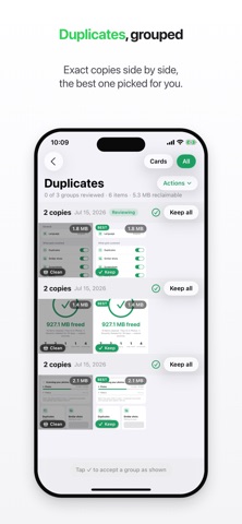 Tidy: Photo Cleaner iPhone screenshot