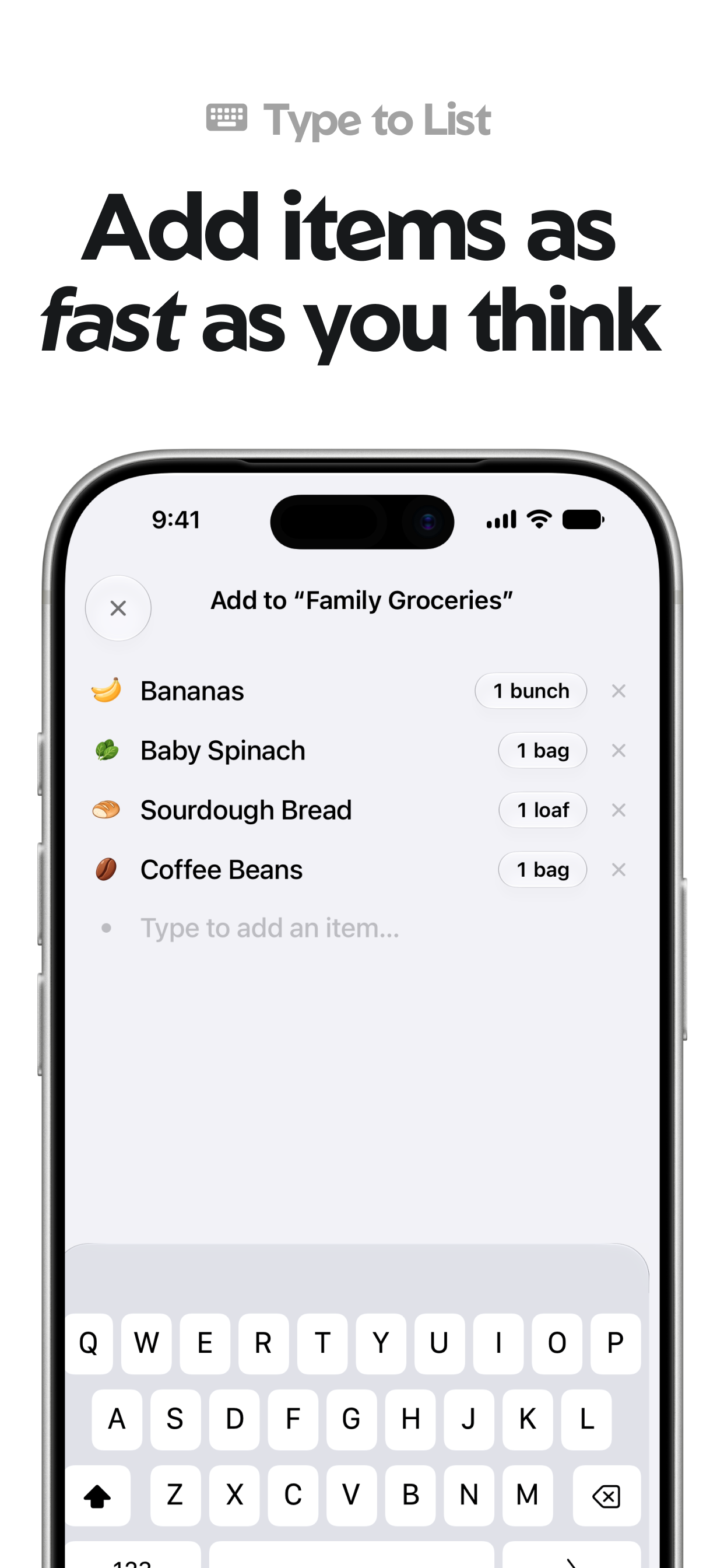 Grocer: Family Shopping List screenshot 3