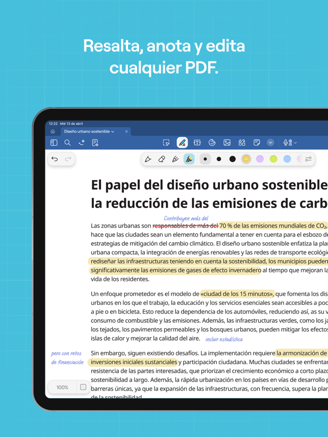 Goodnotes: Notas de IA, PDF Screenshot