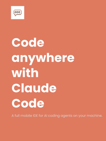 CCC(C3): AI Agents' Mobile IDE ipad screenshot 2