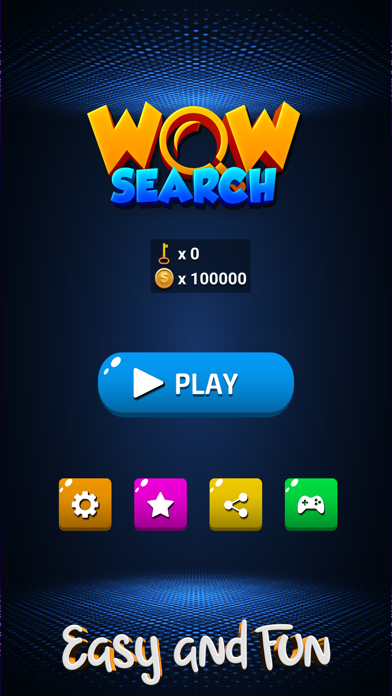 Wow Search: Classic Words Game Screenshot