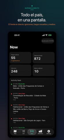 Incendios Ahora iPhone screenshot 5