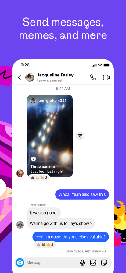 Instagram Screenshots