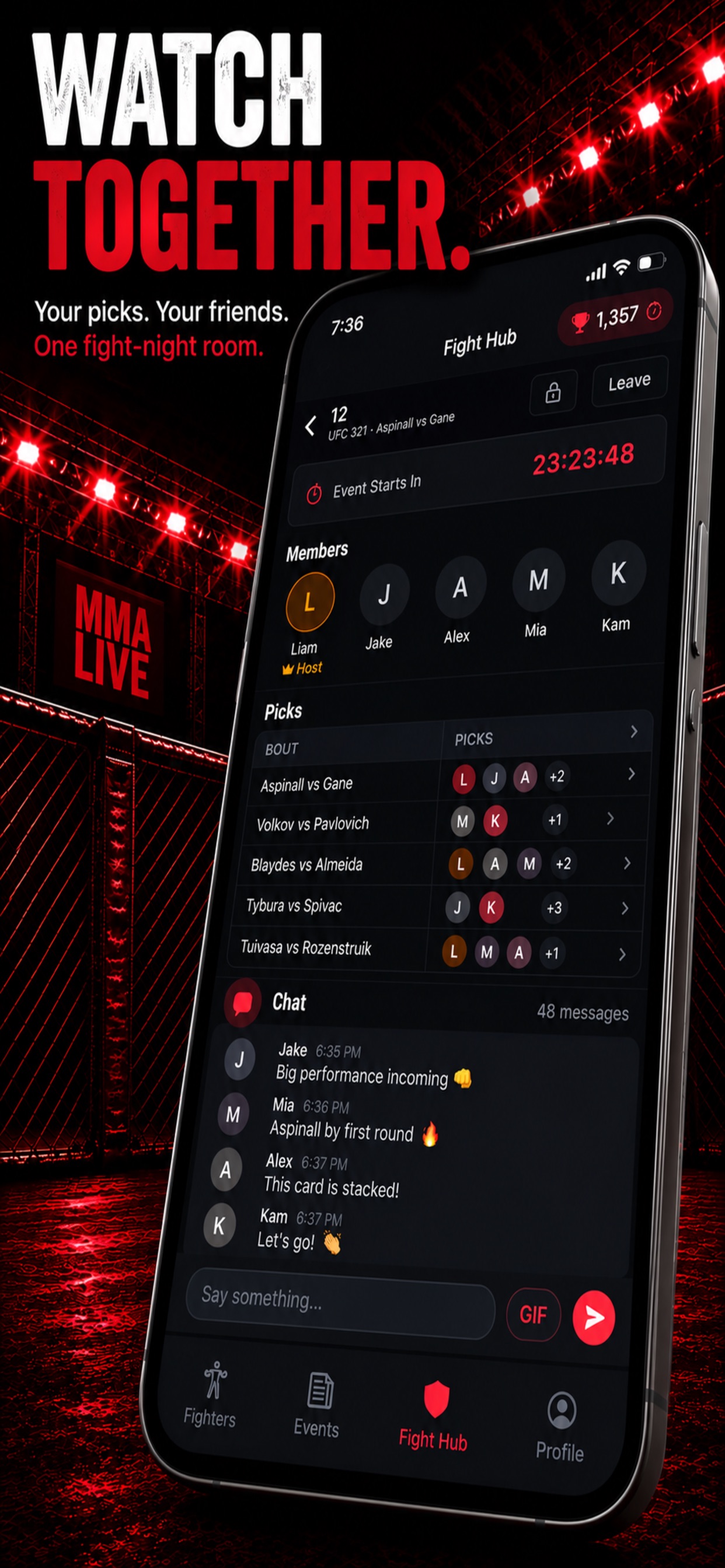 Screenshot 3 of MMA Live