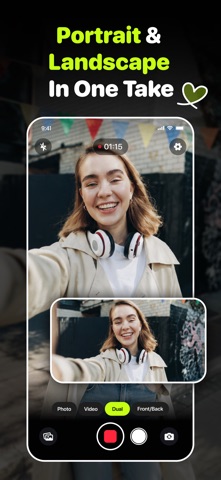 SoloClick: Dual Camera Video Screenshot 2 of 4