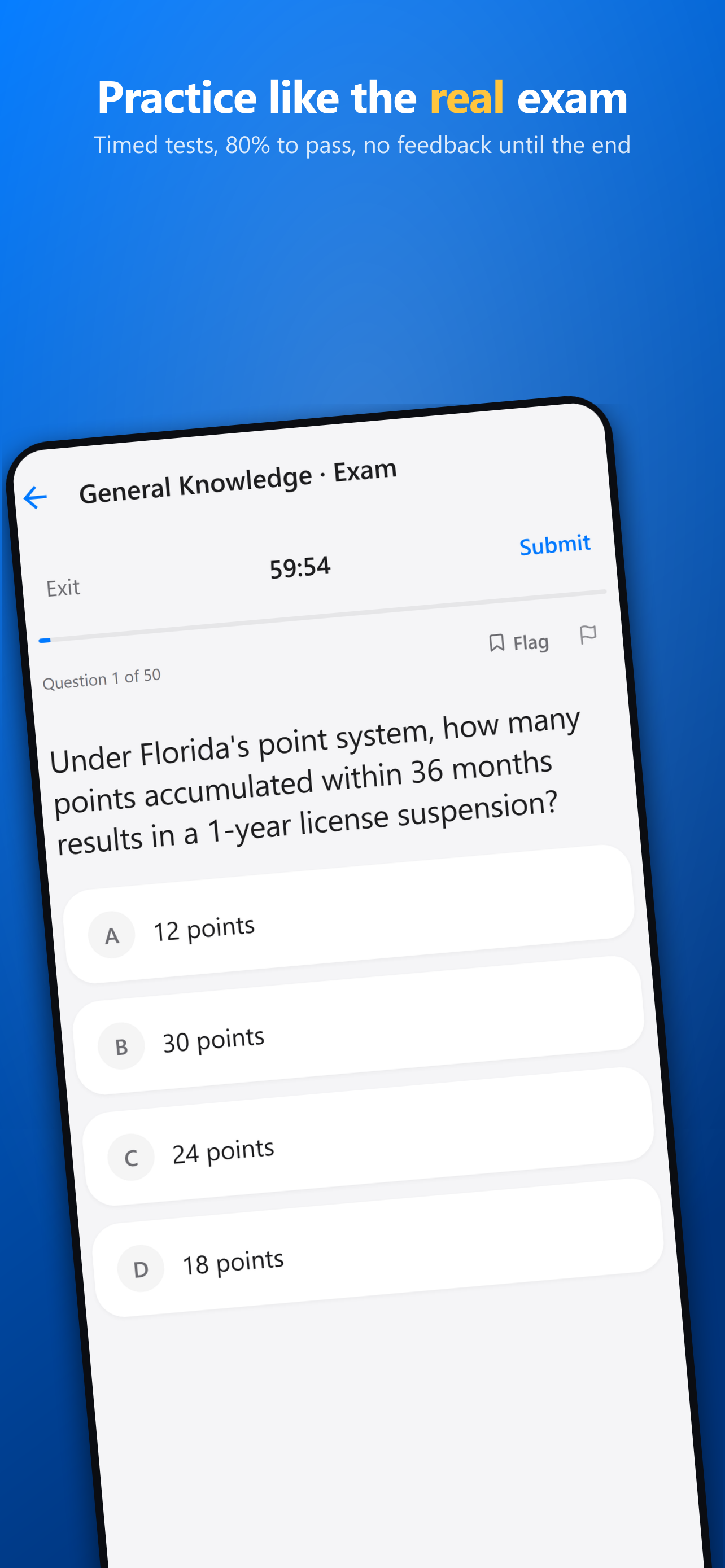 Florida CDL Exam Practice Test screenshot 5