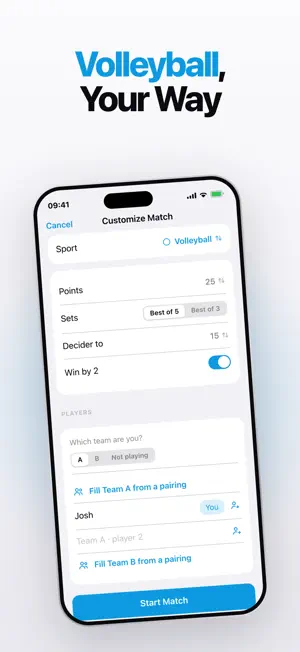 Volleyball Match Scoreboard screenshot 3