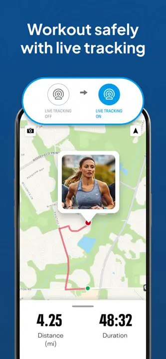 Map My Fitness Workout Tracker: Screenshot 2 von 10
