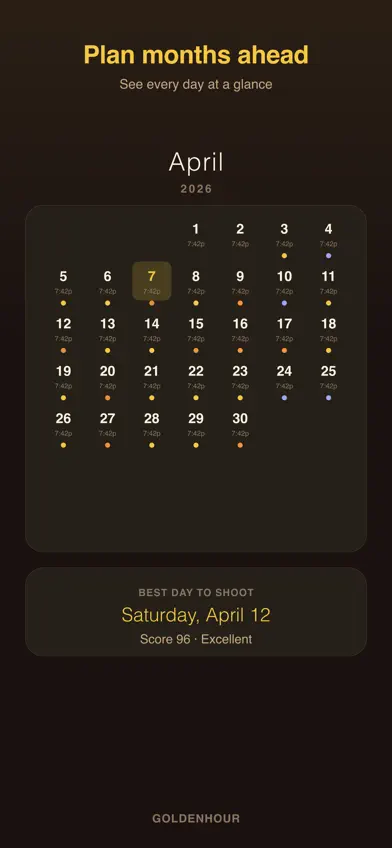 GoldenHour Photo screenshot 3