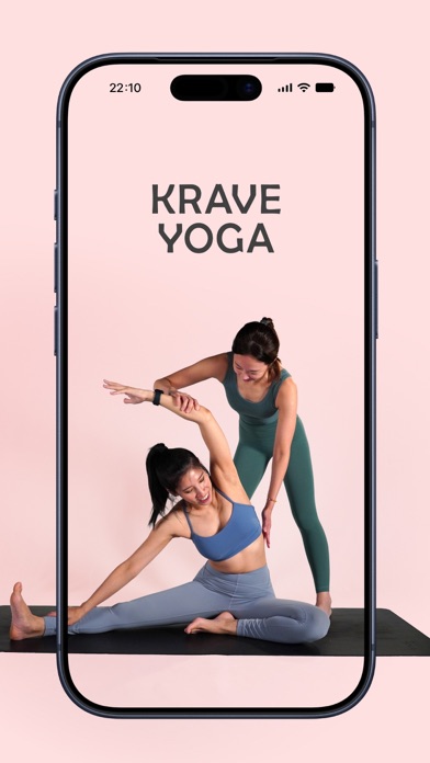 Krave Yoga iPhone screenshot