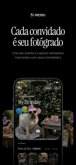 Memo - Capture momentos iPhone screenshot 1