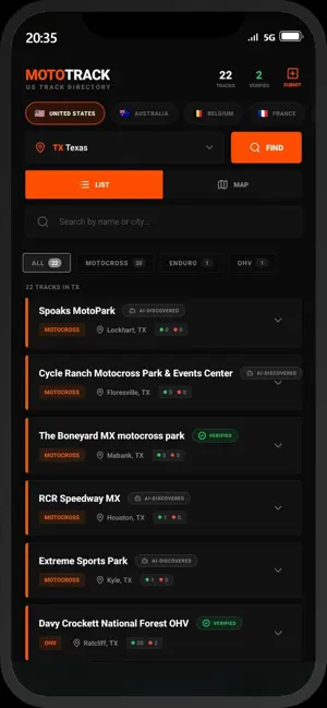 Moto Track Direct screenshot 2