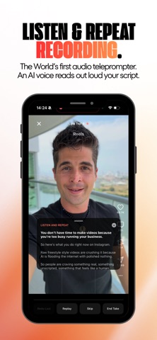 Megaphone: Audio Teleprompter screenshot