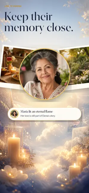 Link to Heaven: Grief Support screenshot 1