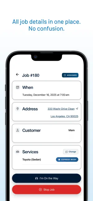 Washr Mobile Pros screenshot 3