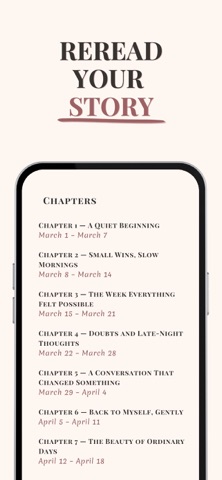 One Line Journal : Daily diary Screenshot 5 of 8