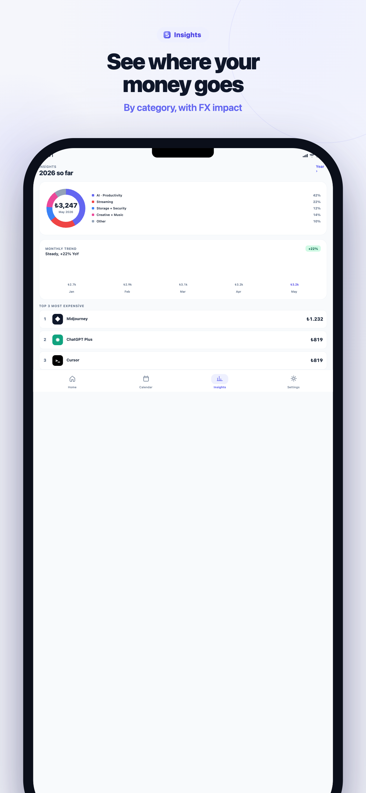Subly: Subscription Assistant screenshot 6