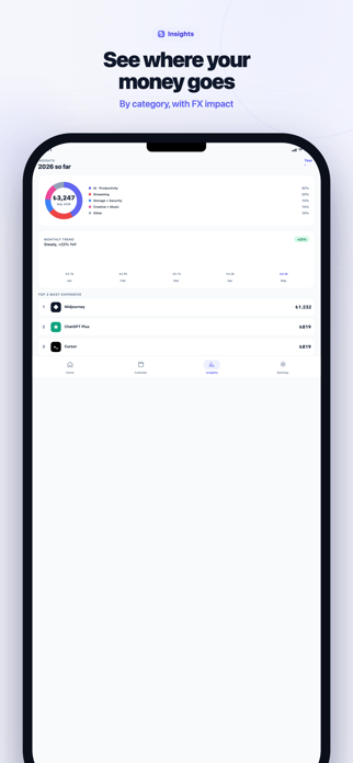 Subly: Subscription Assistant Screenshot 6 of 6