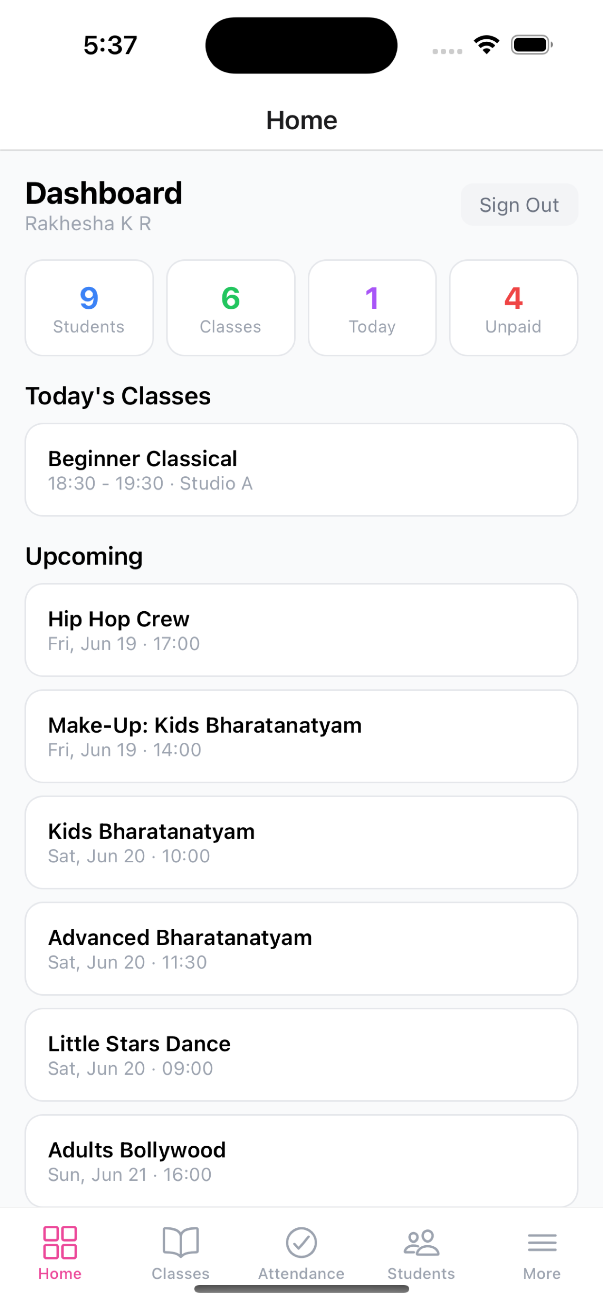 NRITHYA NAKSHATHRAM screenshot 2