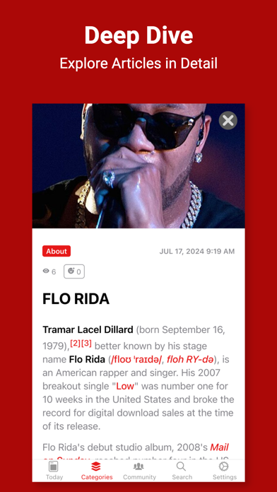 Screenshot 3 of Flo Rida My House App