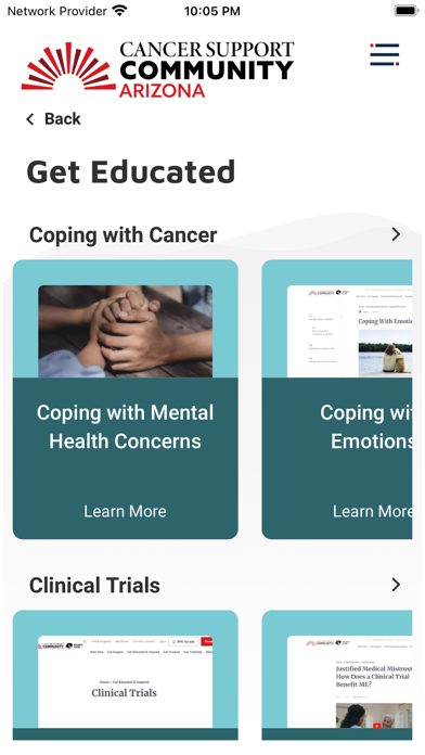 MyCancerSupport Screenshot
