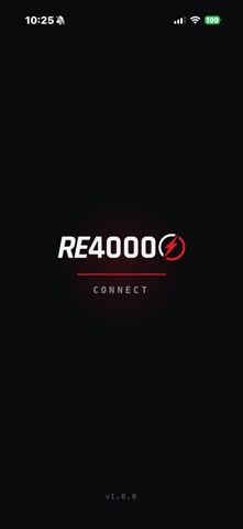 RE4000 Connect iPhone screenshot