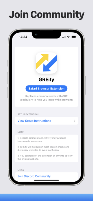 GREify: GRE Vocab Replacer Screenshot 6 of 6