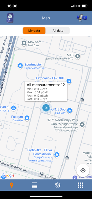 RadexReadMap Screenshot 2 of 10