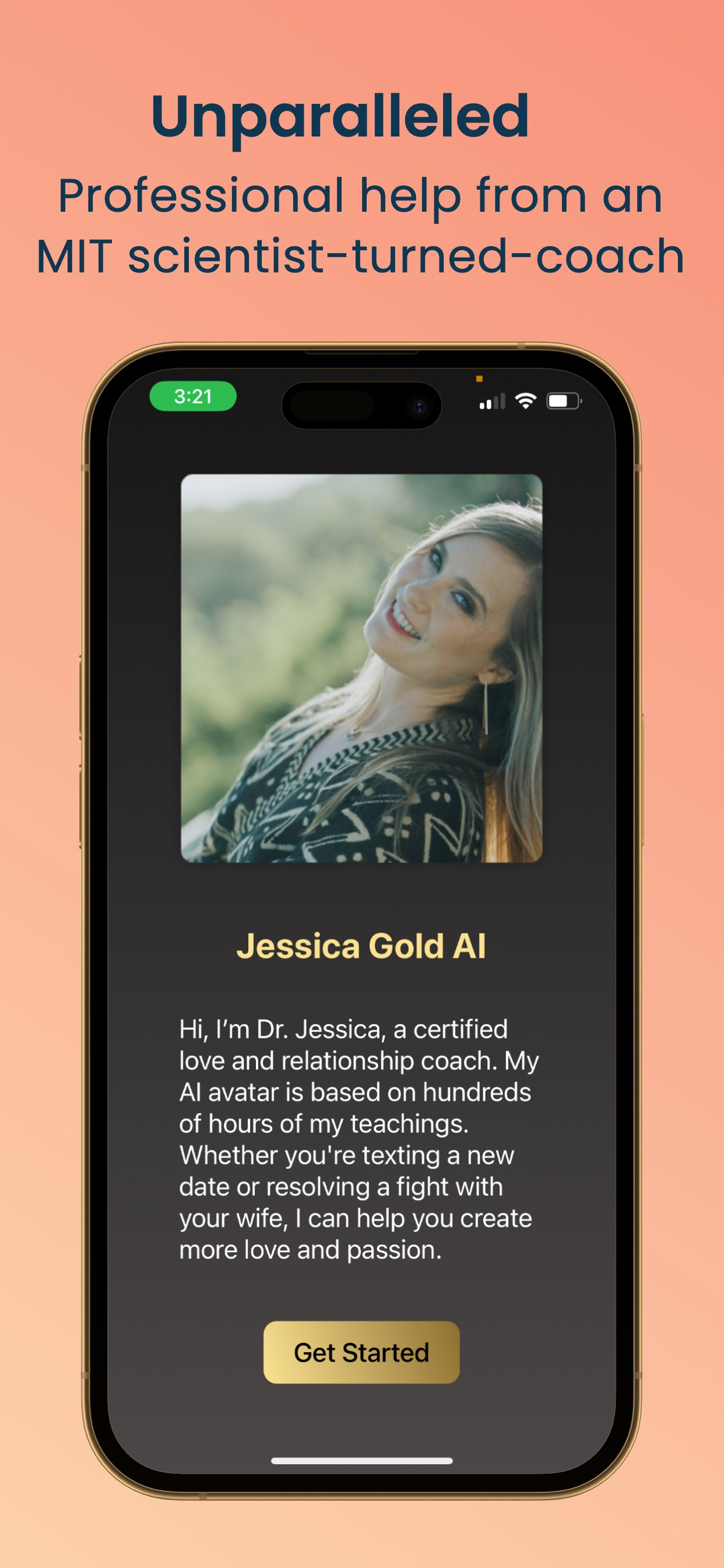 Jessica Gold AI screenshot 3