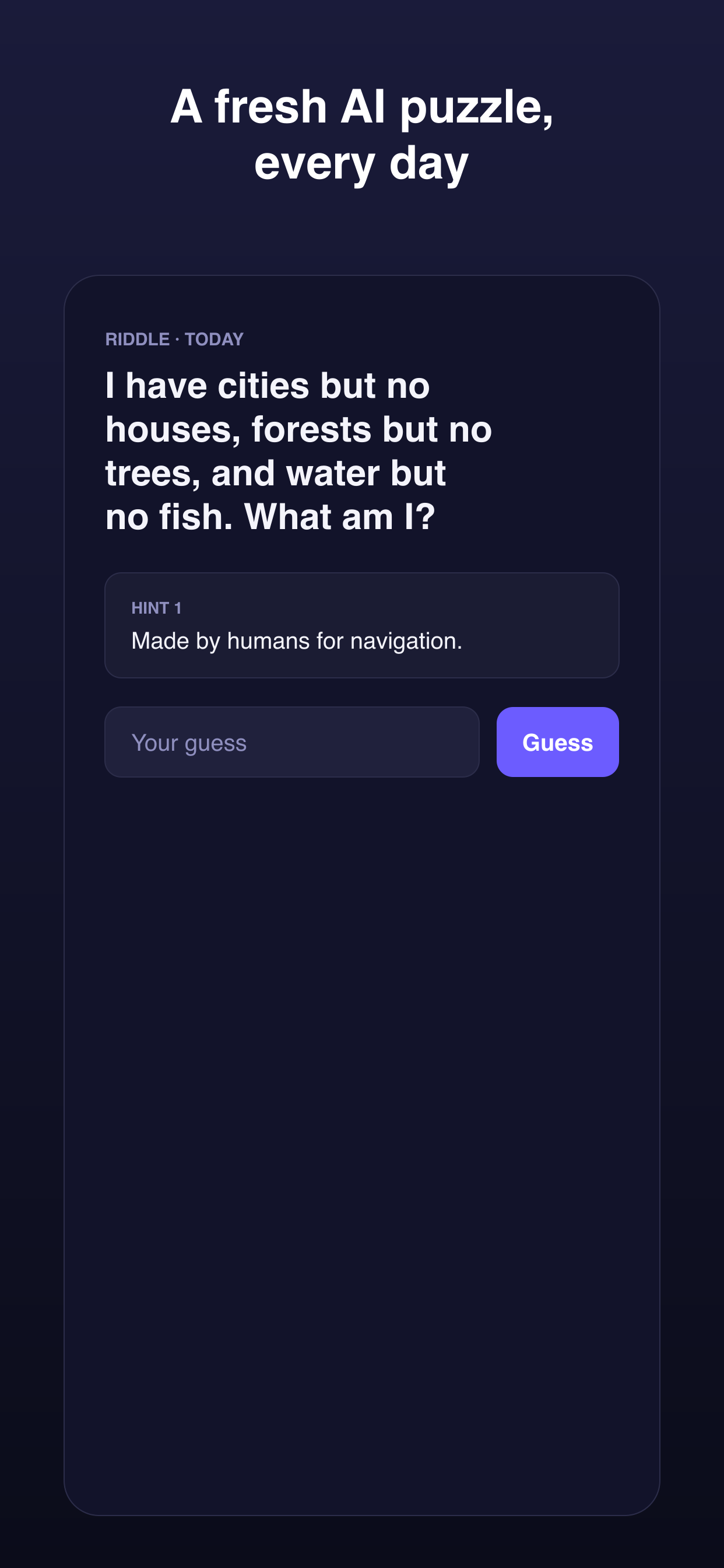 Daily AI Brain Teaser screenshot 3