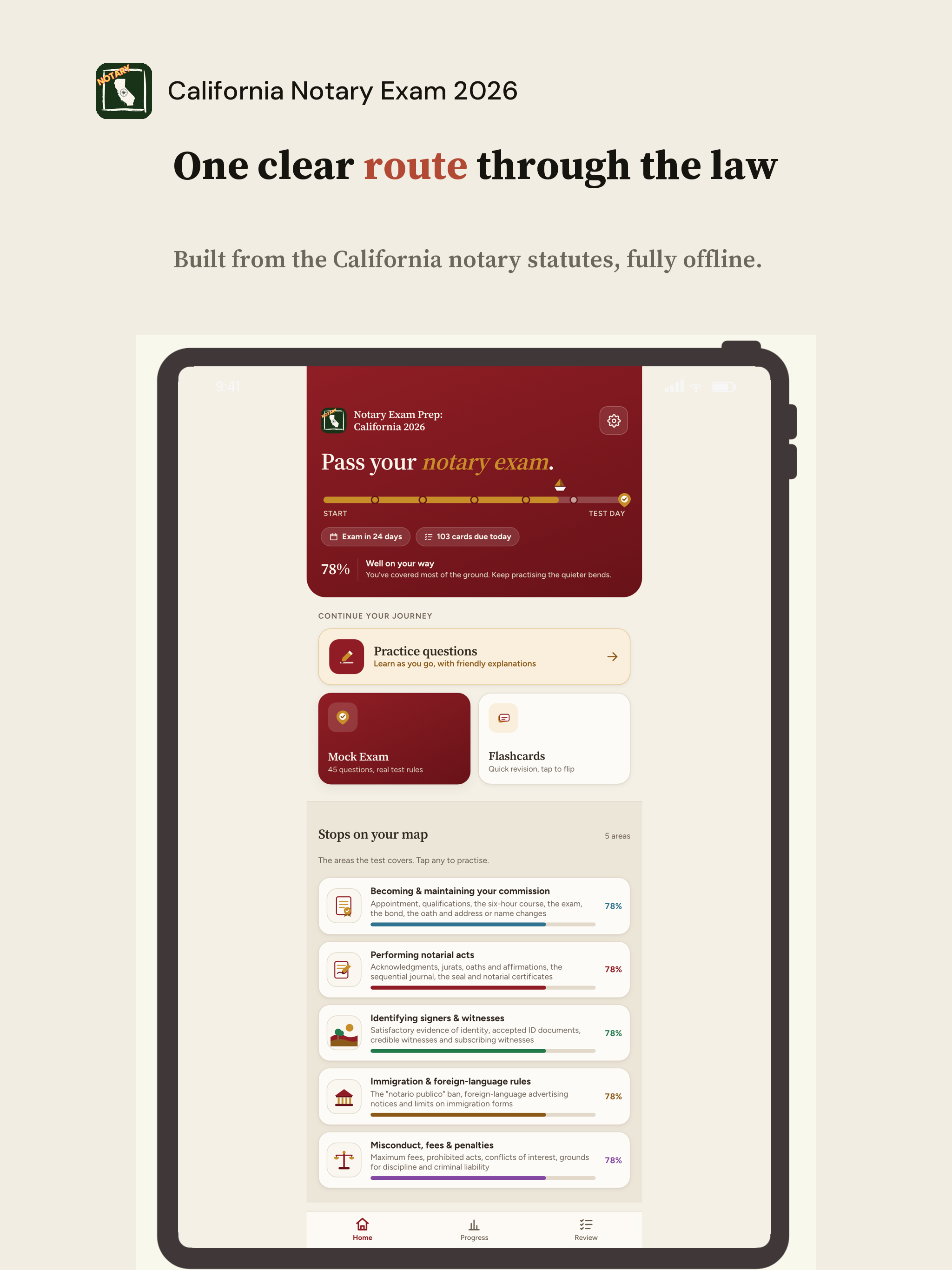 California Notary Exam 2026 screenshot 9
