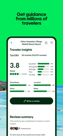 Tripadvisorのスクリーンショット（3/5）