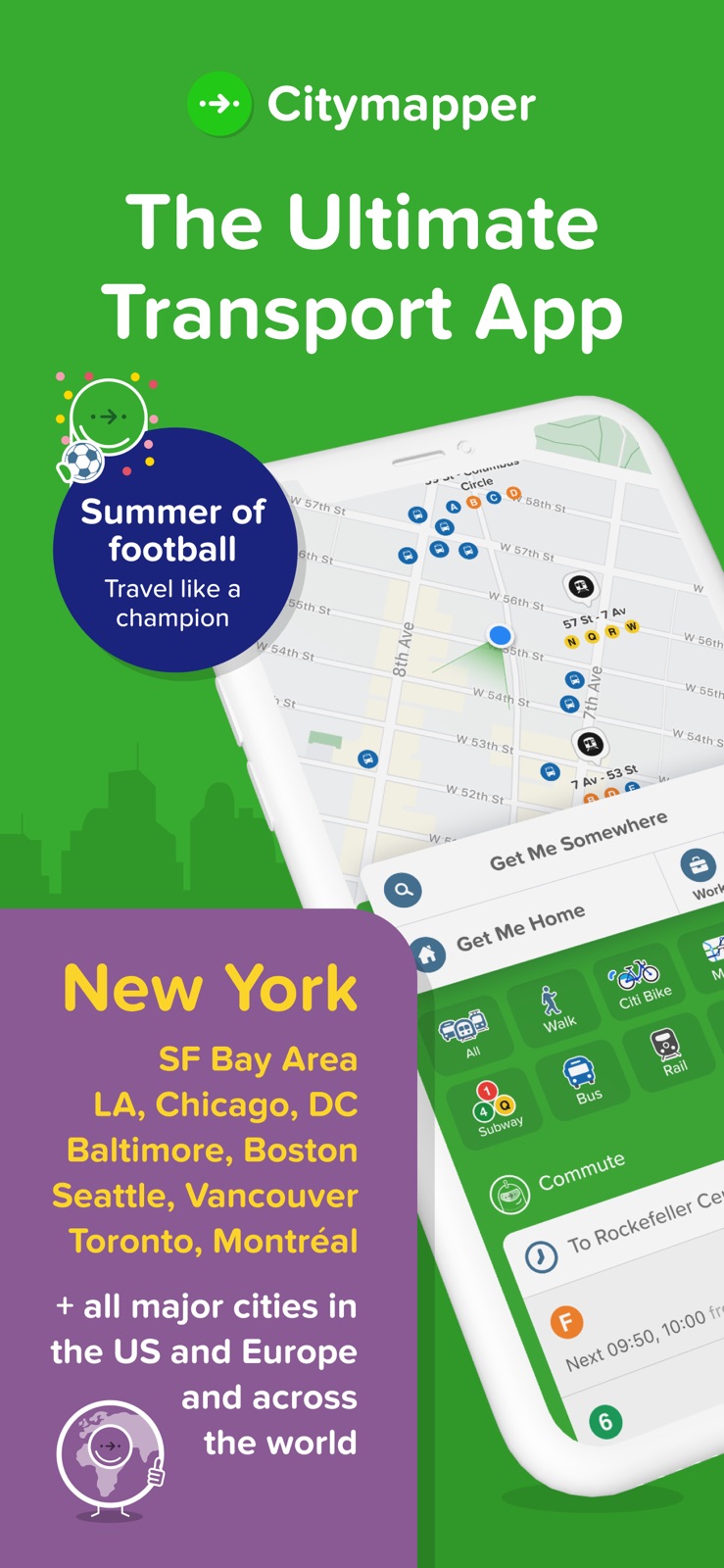 Citymapper: All Live Transit iphone screenshot 1
