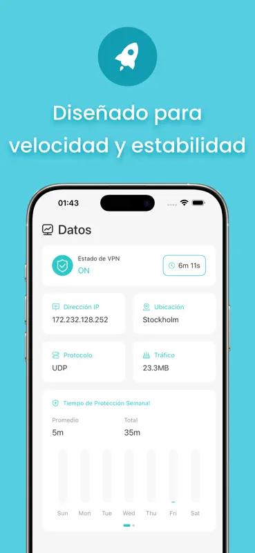 X-VPN: VPN rápido y seguro screenshot 5 of 9