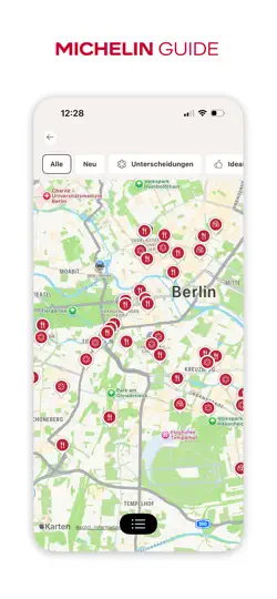 Screenshot von Guide MICHELIN auf dem iPhone 2