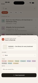 BUKMAK - Bookmark Manager screenshot