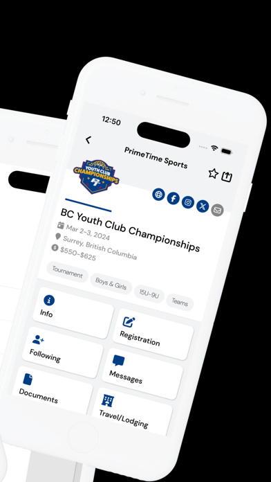 Primetime Sports Company Screenshot