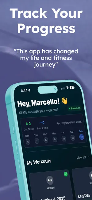 Workout Tracker: Reps and Sets screenshot 2