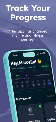 Workout Tracker: Reps and Sets Screenshot 2 of 9