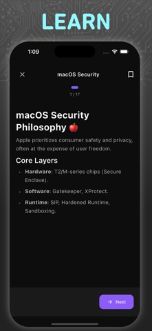 Cybersecurity Quiz App Screenshot 5 of 8