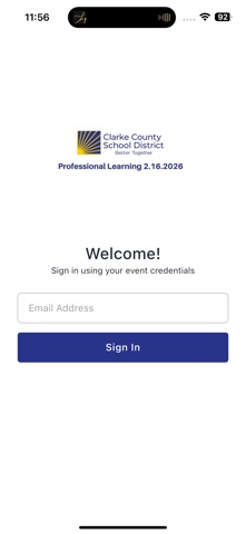 CCSD Professional Learning Day iPhone screenshot