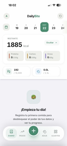 DailyBite: Calorie Counter Screenshot 1 of 7