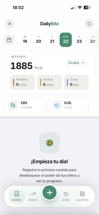 DailyBite: Calorie Counter Screenshot 1 of 7