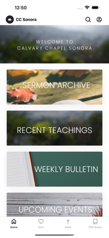 Calvary Chapel Sonora iPhone screenshot
