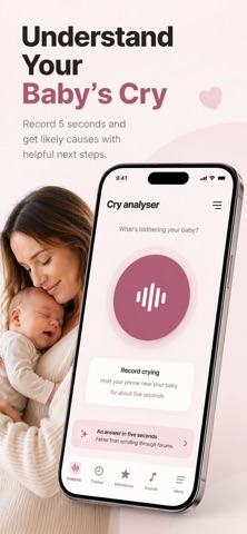 Baby Translator: Cry Detector iPhone screenshot