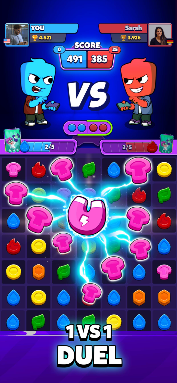 Madness Match PvP Match 3