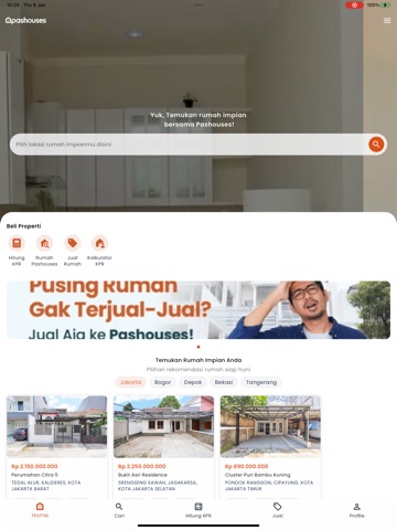 Pashouses: Rumah Siap Huni iPad screenshot