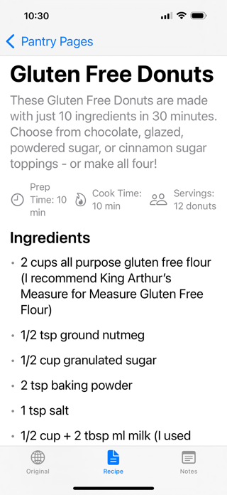 PantryPages Screenshot 3 of 3