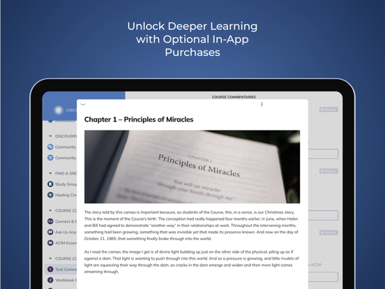 Circle of Atonement Community iPad screenshot 5 - Education app